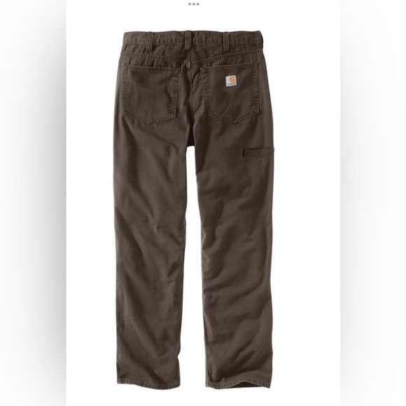 Carhartt rugged flex relaxed fit canvas 5 pocket work pant - Picture 2 of 6